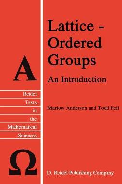预订 Lattice-Ordered Groups