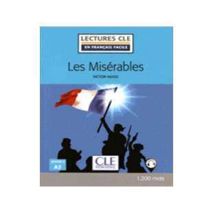 现货 法语分级阅读A2 悲惨世界 原声朗读音频 CLE出品 1200词 Les misérables Niveau 2/A2 口袋书 法语阅读理解训练
