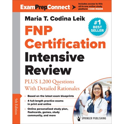 预订 Fnp Certification Intensive Review: Plus 1,200 Questions with Detailed Rationales: 9780826170668