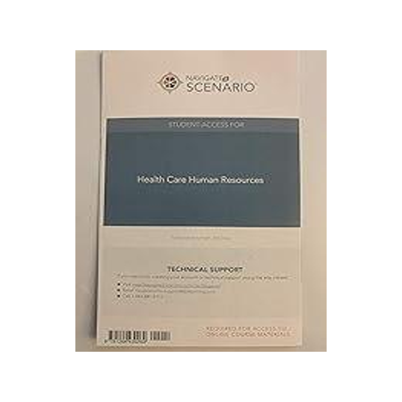 [预订]Navigate 2 Scenario for Health Care Human Resources 9781284430264