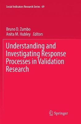 【预订】Understanding and Investigating Response Processes in Validation Research