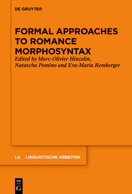 【预订】Formal Approaches to Romance Morphosyntax