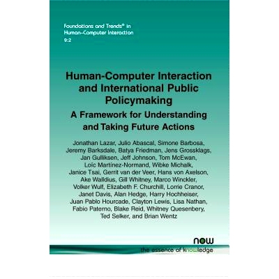 预订 Human-Computer Interaction and International Public Policymaking 人机交互和国际公共政策制定：了解与采取未来行动的框