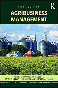 【预售】Agribusiness Management