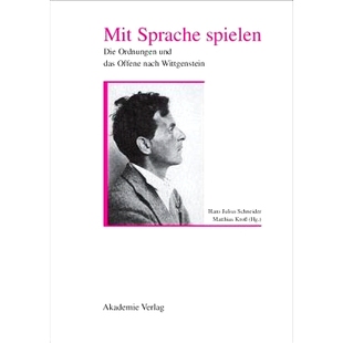 nach 9783050032795 spielen und das Ordnung Sprache Die Wittgenstein 预订 Offene Mit