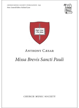 预订 Missa Brevis Sancti Pauli 圣保禄简短弥撒: 9780193953918