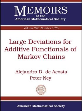 【预售】Large Deviations for Additive Functionals of Markov Chains
