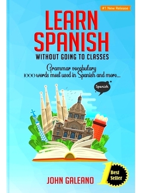 预订 learn spanish without going to classes: 9781674689937