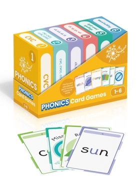 预订 Phonic Books Dandelion Card Games: Sounds of the alphabet, consonant clusters and digraphs and VCe spellings 蒲公英