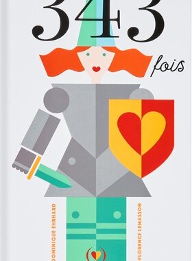 343次变装立体书 十把椅子作者多米尼克 创意有趣想象力启蒙翻翻书 法语原版 送礼收藏 Il était 343 fois Dominique Ehrhard