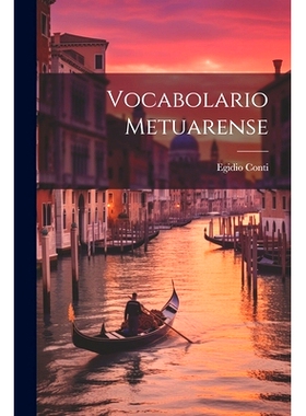 预订 Vocabolario Metuarense: 9781022522343