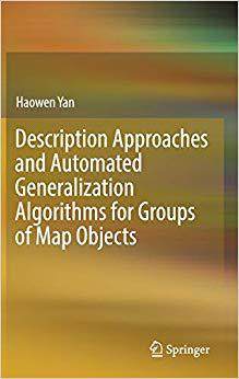 【预售】Description Approaches and Automated Generalization Algorithms for Groups of Map Objects
