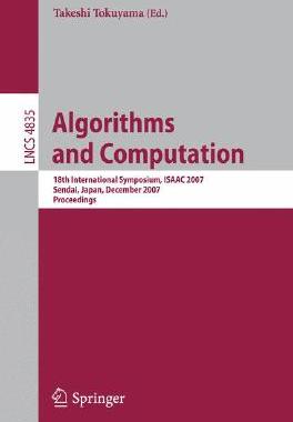 【预订】Algorithms and Computation