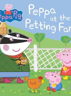 【预订】Peppa Pig: Peppa at the Petting Farm