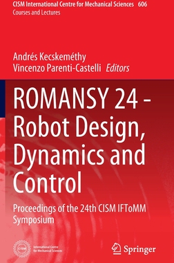 【预订】ROMANSY 24 - Robot Design, Dynamics and Control 9783031064081