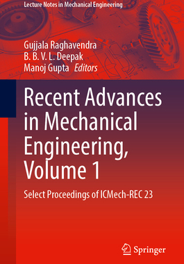 预订 Recent Advances in Mechanical Engineering, Volume 1