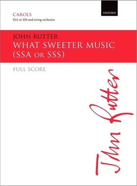 预订 What sweeter music 甜美的音乐: 9780193410015