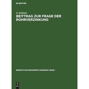 Beittrag Rohrverzinkung zur der 9783486738926 Frage 预订