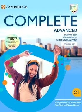 预订 Complete Advanced Student’s Pack: 9781009162395