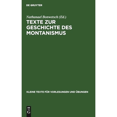 预订 Texte zur Geschichte des Montanismus: 9783110996623