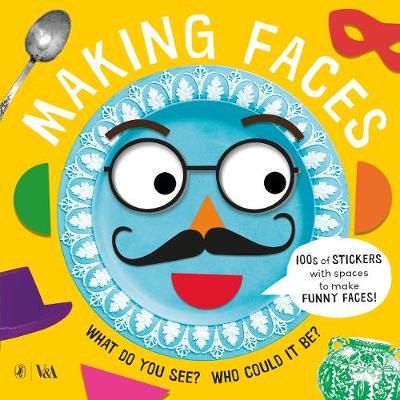 【预订】Making Faces: A Sticker Book