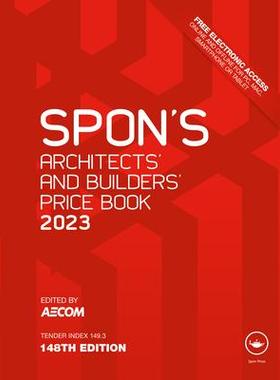 [预订]Spon’s Architects’ and Builders’ Price Book 2023 9781032331737