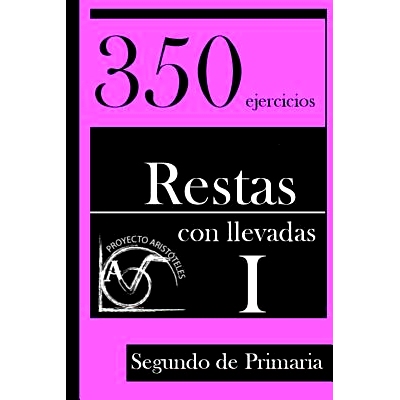 预订 350 Ejercicios de Restas con Llevadas para Segundo de Primaria (Tomo 1): 9781495426308