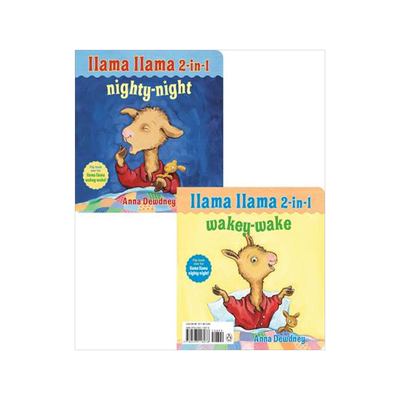 预订 []Llama Llama 2-In-1: Wakey-Wake/Nighty-Night 9780593118078