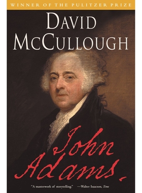 预售 John Adams 约翰·亚当斯传记 David McCullough 英文原版