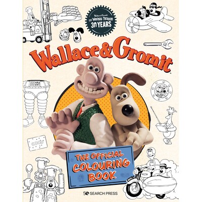预订 Wallace & Gromit - The Official Colouring Book 9781800921443图片