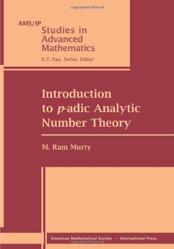 【预售】Introduction to \(p\)-adic Analytic Number Theory