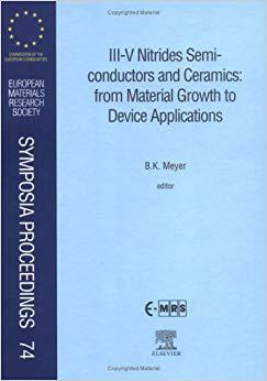 【预订】Iii-V Nitrides Semiconductors and Ceramics