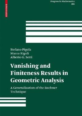 【预订】Vanishing and Finiteness Results in Geometric Analysis