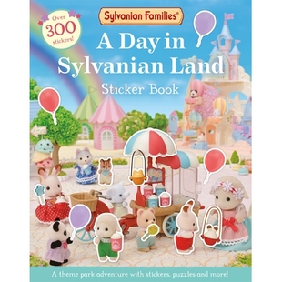 预订 Sylvanian Families: A Day in Sylvanian Land Sticker Book: An official Sylvanian Families sticker activity book, wit