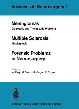【预订】Meningiomas. Multiple Sclerosis. Forensic Problems in Neurosurgery