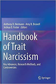 【预售】Handbook of Trait Narcissism
