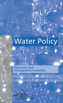 【预订】Water Policy: Allocation and management in practice