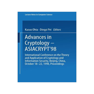 预订 Advances in Cryptology — ASIACRYPT’98