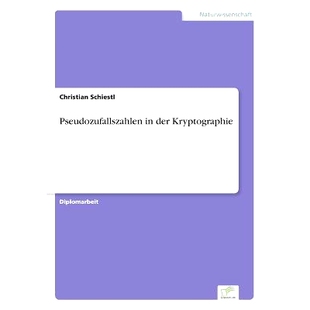 预订 Pseudozufallszahlen in der Kryptographie: 9783838641492
