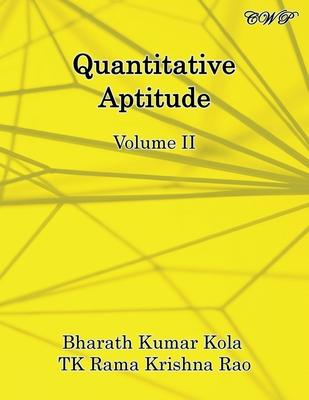 [预订]Quantitative Aptitude: Volume II 9781925823875-封面