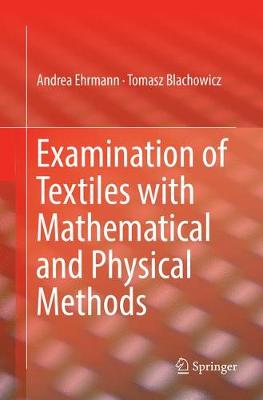 【预订】Examination of Textiles with Mathematical and Physical Methods