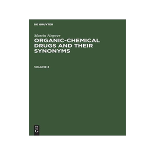 [预订]ORG.-CHEM. DRUGS A. T. SYNONYMS V. 3 * OCDS 9783112611395