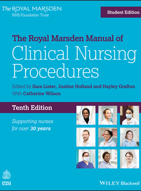 【预订】The Royal Marsden Manual Of Clinical Nursing Procedures Student Edition, 10Th Edition 9781119532965