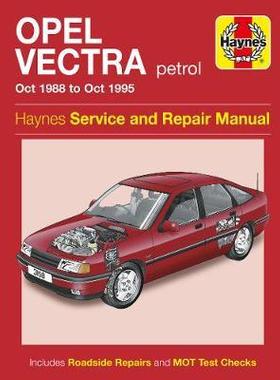 [预订]Opel Vectra Petrol (Oct 88 - Oct 95) Haynes Repair Manual 9781859603437