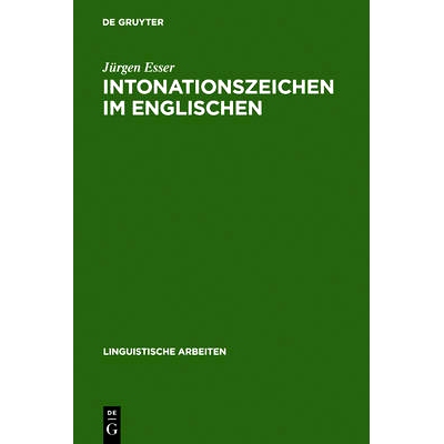 预订 Intonationszeichen im Englischen: 9783484102385