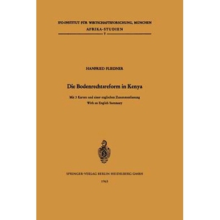 Kenya die Die Zuge unt 预订 Studie Bodenrechtsreform der Änderung über Agrarreform Bodenrechtsverhältnisse