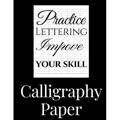 预订 Calligraphy Paper: 150 large sheet pad, perfect calligraphy practice paper and workbook for lettering artist and le
