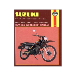 [预订]Suzuki 100, 125, 185 & 250 Air-cooled Trail bikes (79 - 89) Haynes Repair Manual 9781850102601
