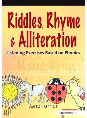 预订 Riddles, Rhymes and Alliteration: Listening Exercises Based on Phonics: 9780863886003