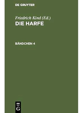 预订 Die Harfe Bdch.4 (Kind) Kh: 9783111210414